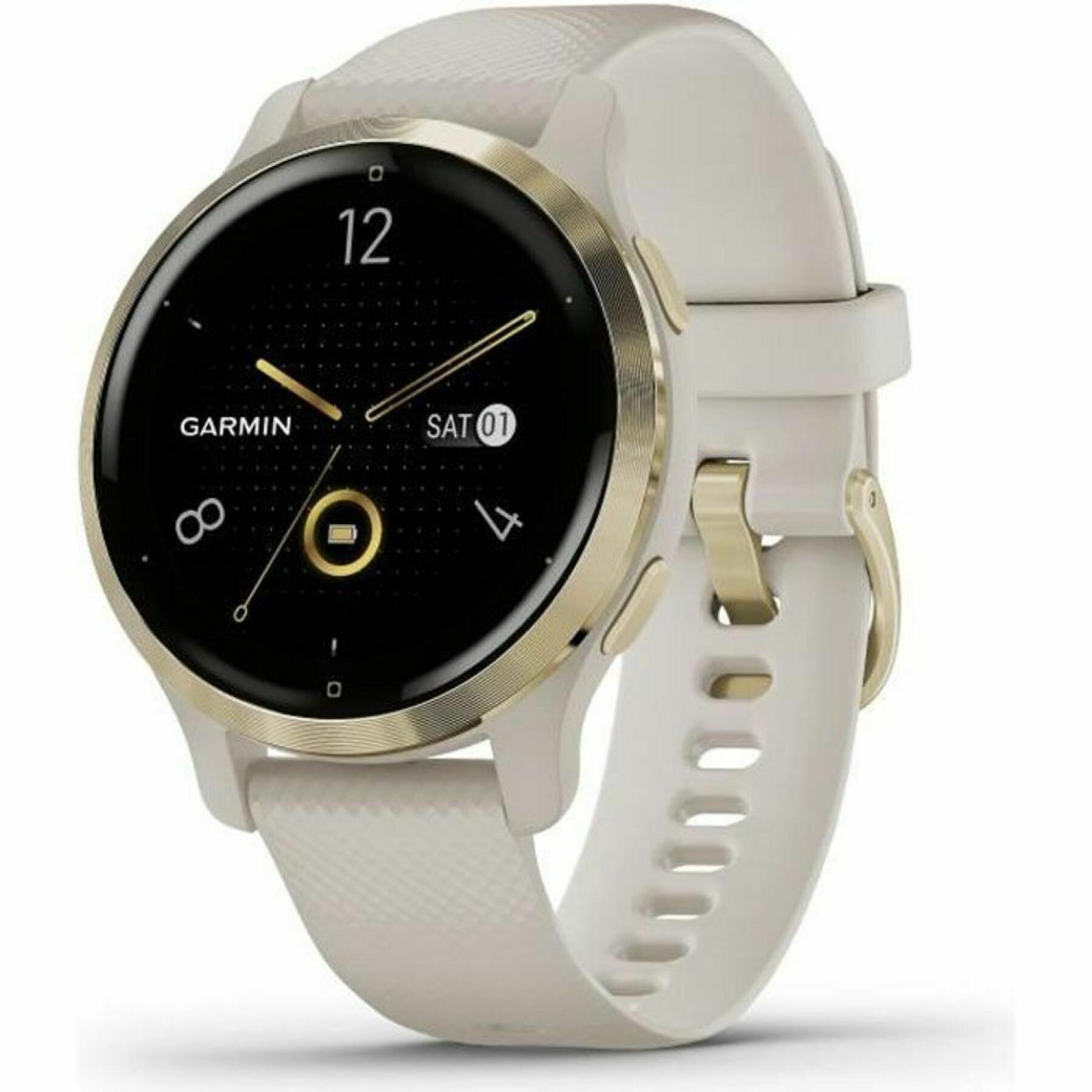 Connected horloge met siliconen band Garmin Venu 2 S