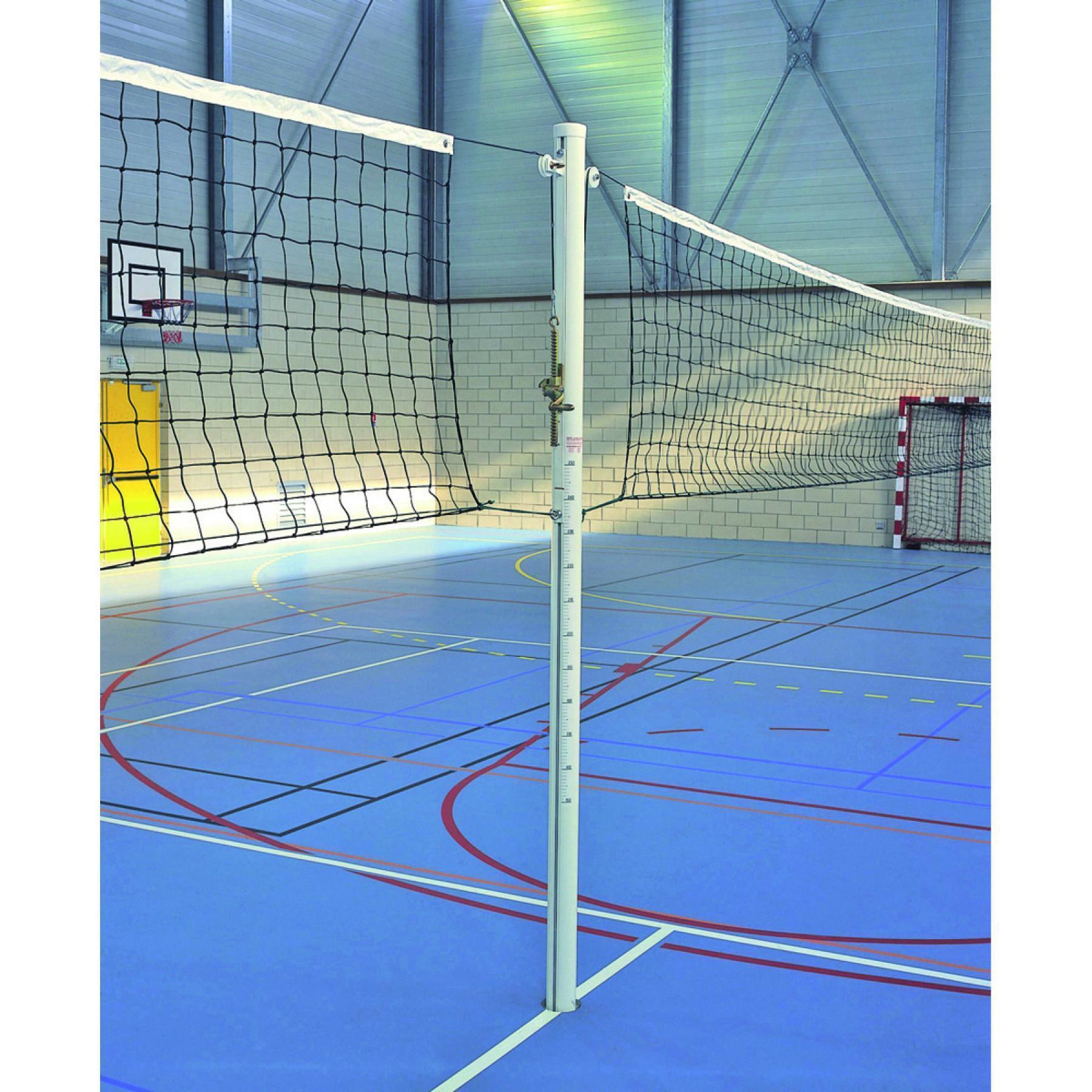 School aluminium centrale volleybalpaal zonder scheden Sporti France