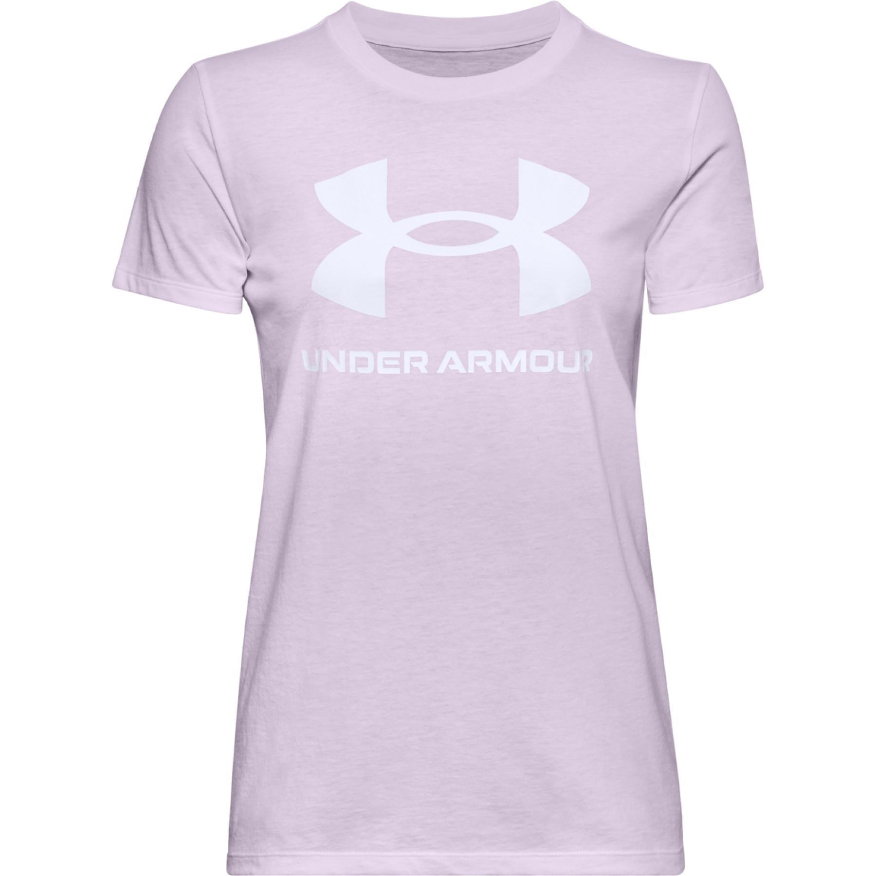 Dames-T-shirt Under Armour à manches courtes Sportstyle Graphic