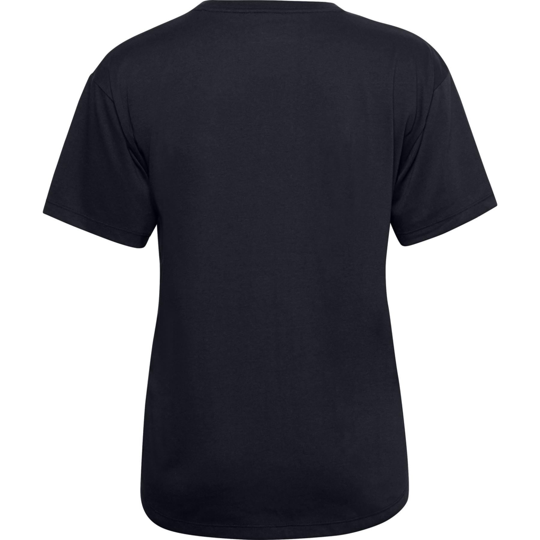 Dames-T-shirt Under Armour à manches courtes Wordmark Graphic
