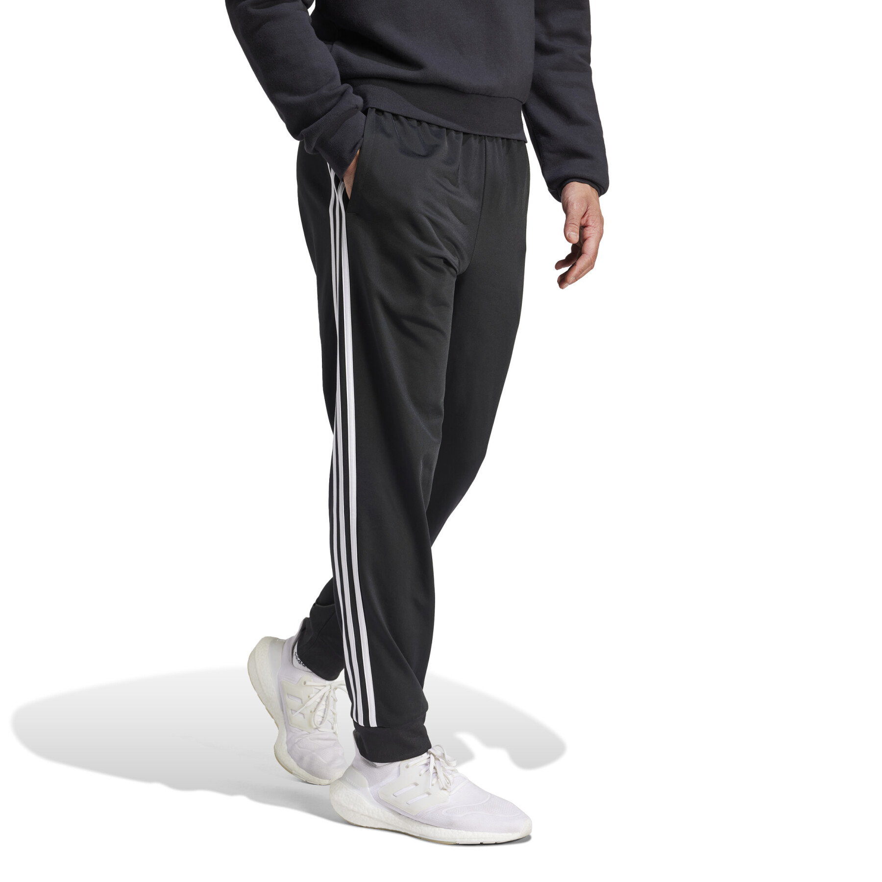 Sweatbroek adidas Primegreen Essentials Warm-Up Tapered 3-Stripes