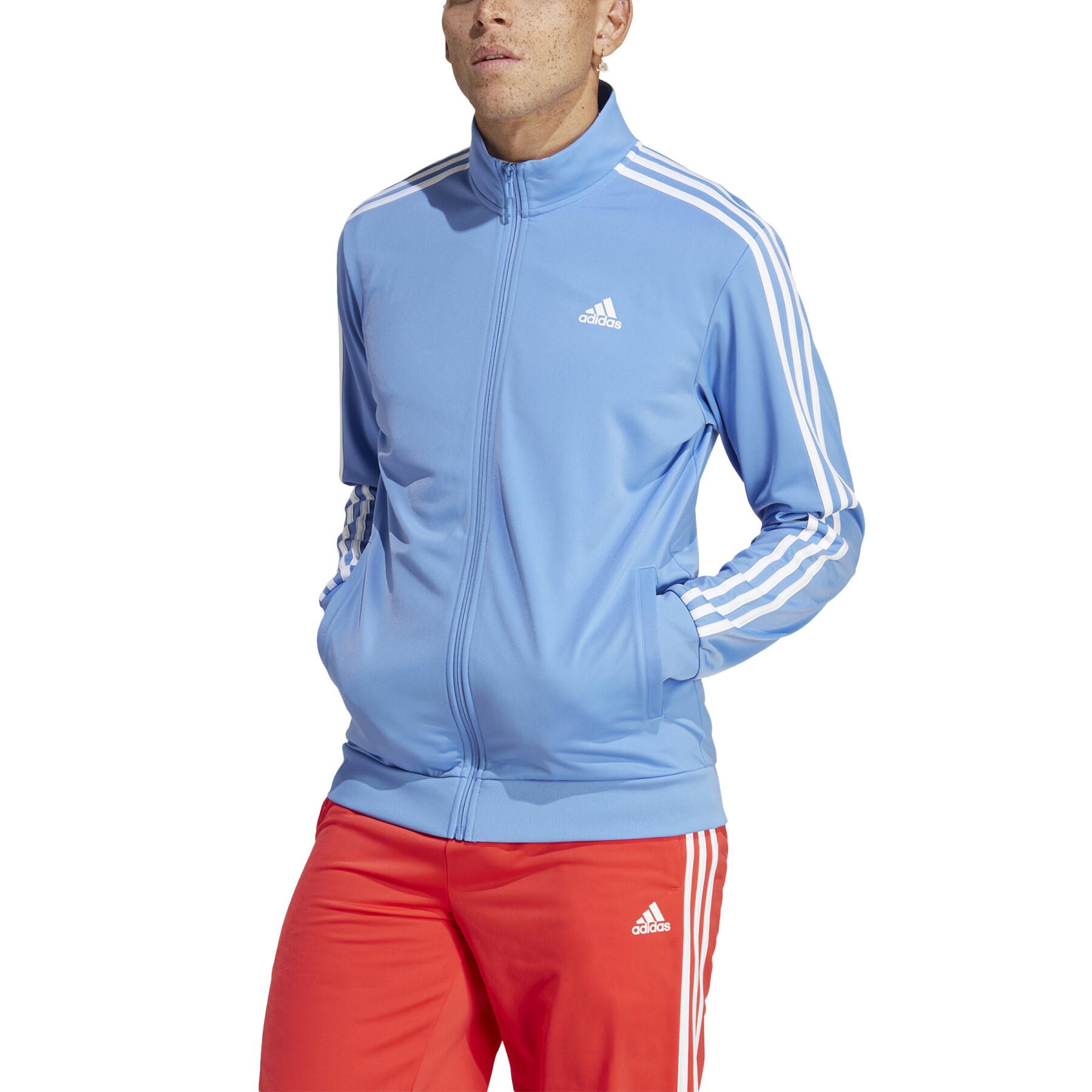 Track suit jas adidas Essentials Warm-Up 3-Stripes