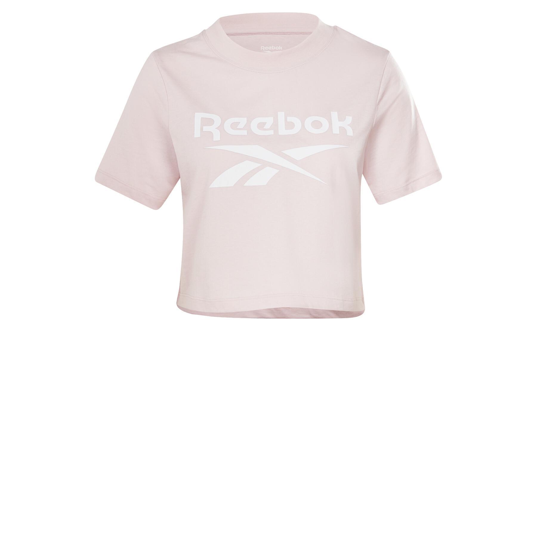 Dames-T-shirt Reebok crop Identity