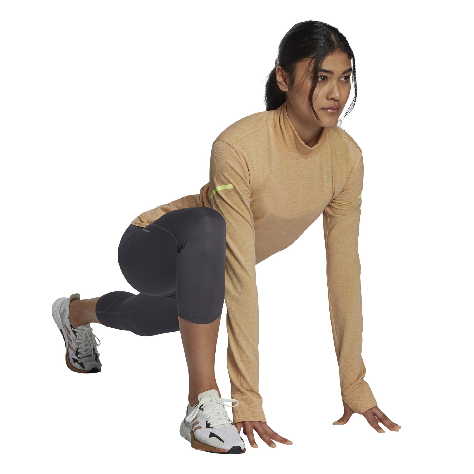 Sweatshirt vrouw adidas Primeknit Running Mid-Layer