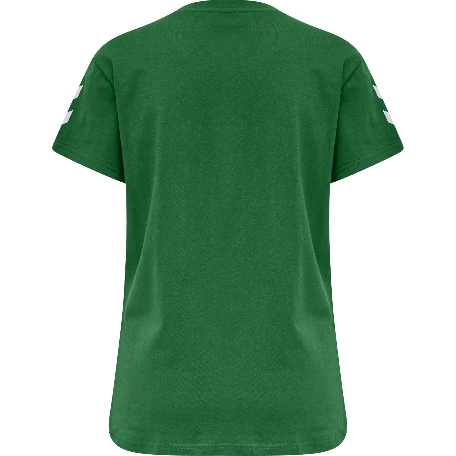Dames-T-shirt van katoen Hummel GO