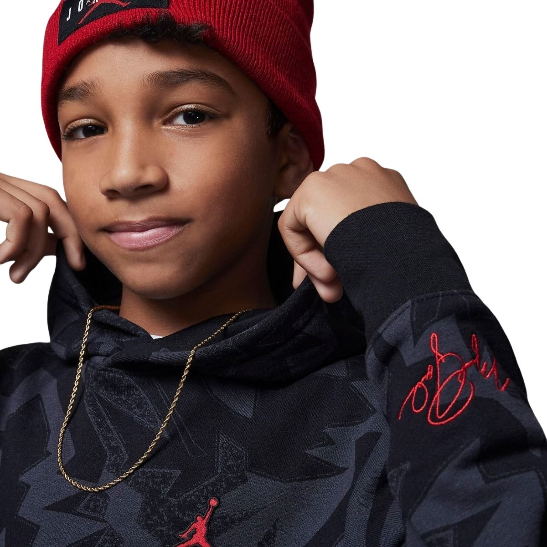 Junior Sweatshirt Jordan Essentials AOP Fleece PO
