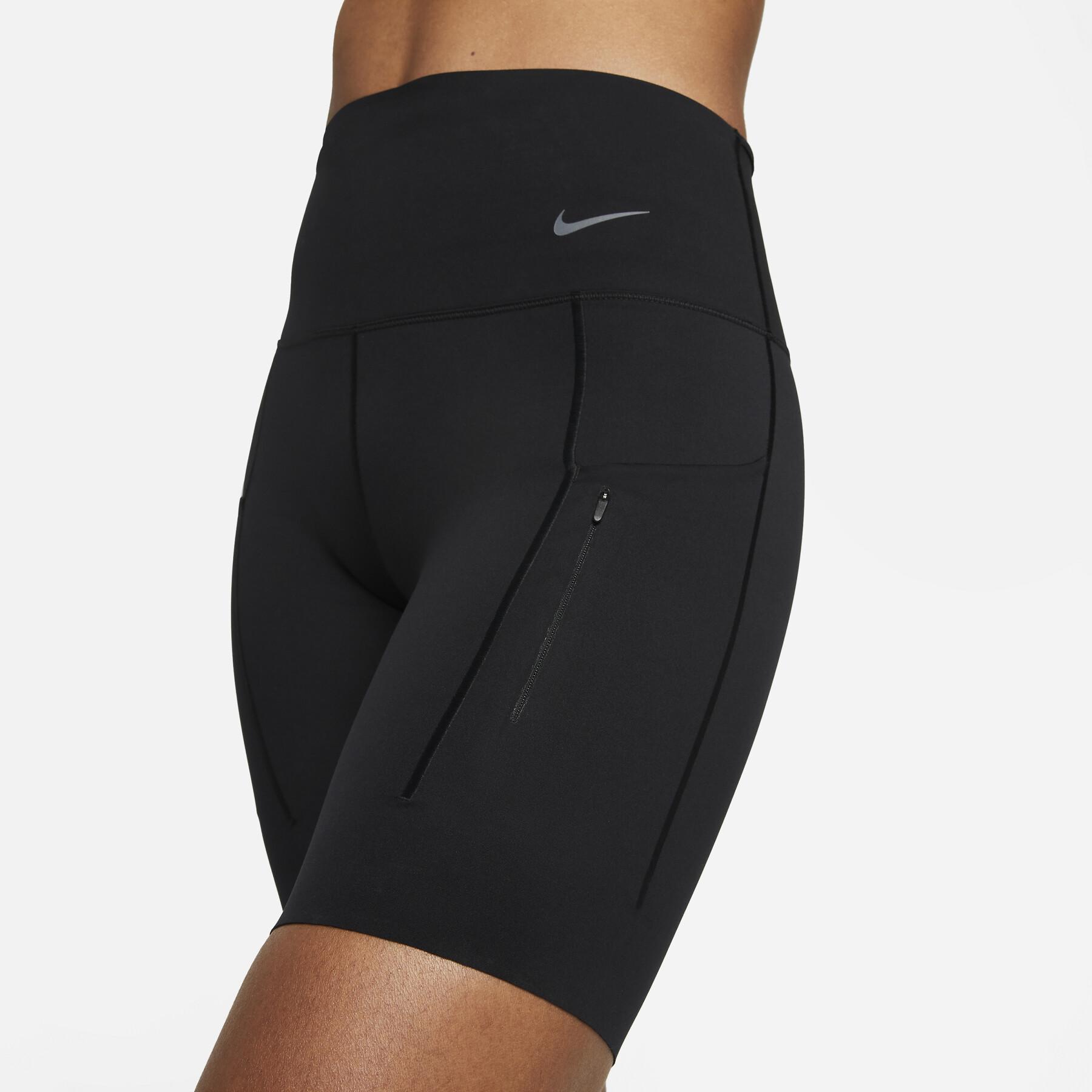 Dames short met hoge taille Nike Dri-FIT Go 8 "