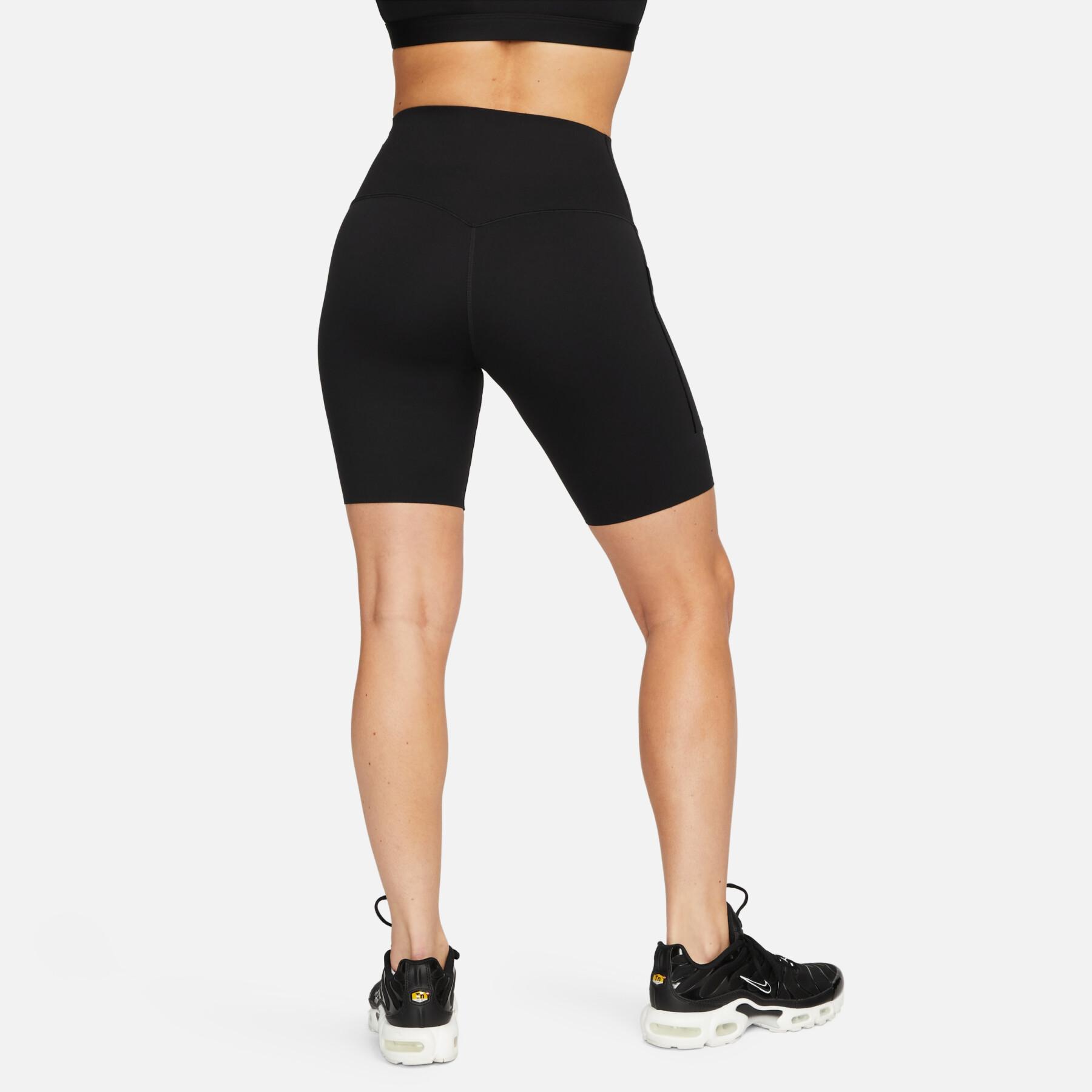 Dames short met hoge taille Nike Dri-FIT Universa 8 "