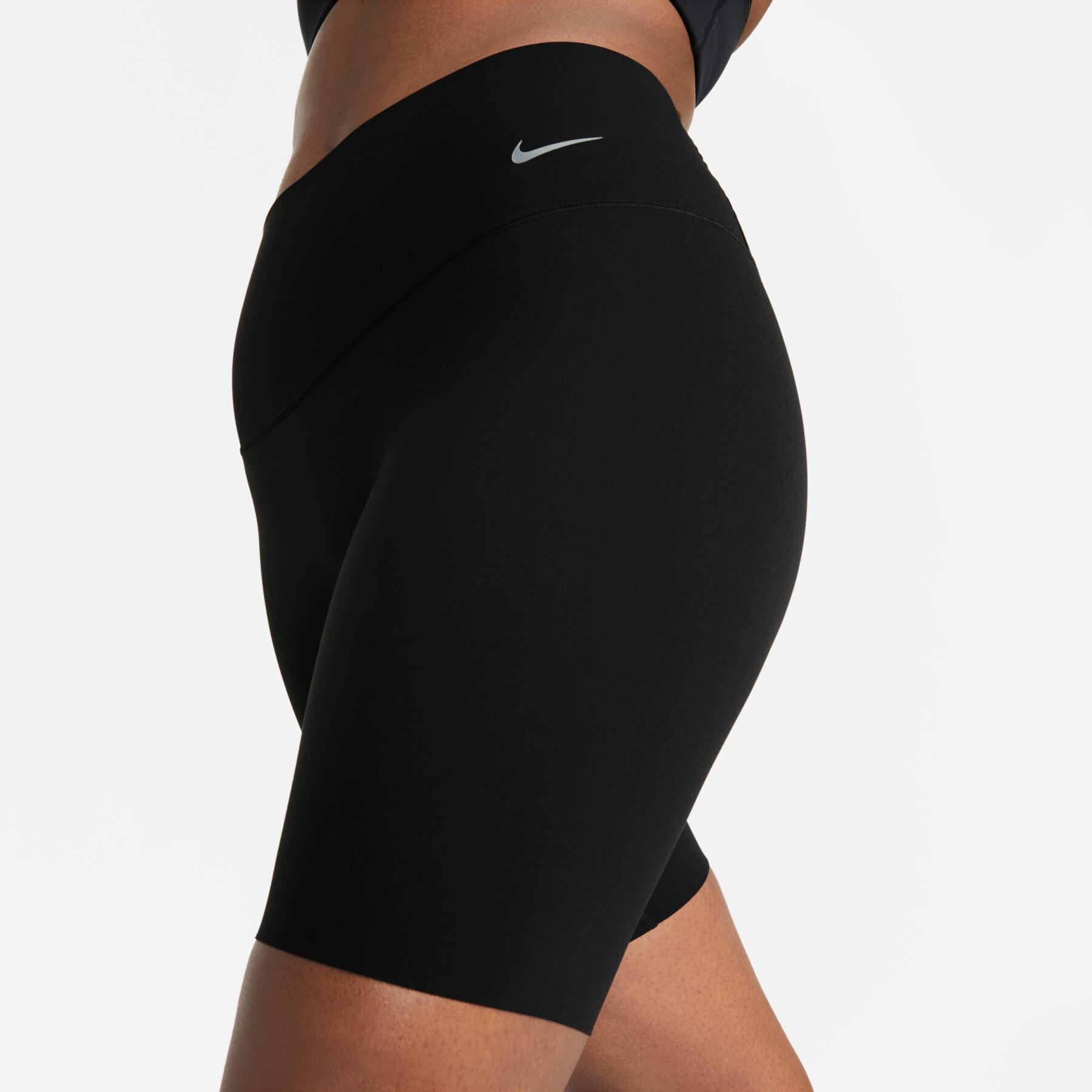 Dames short met hoge taille Nike Dri-FIT Zenvy 8 "