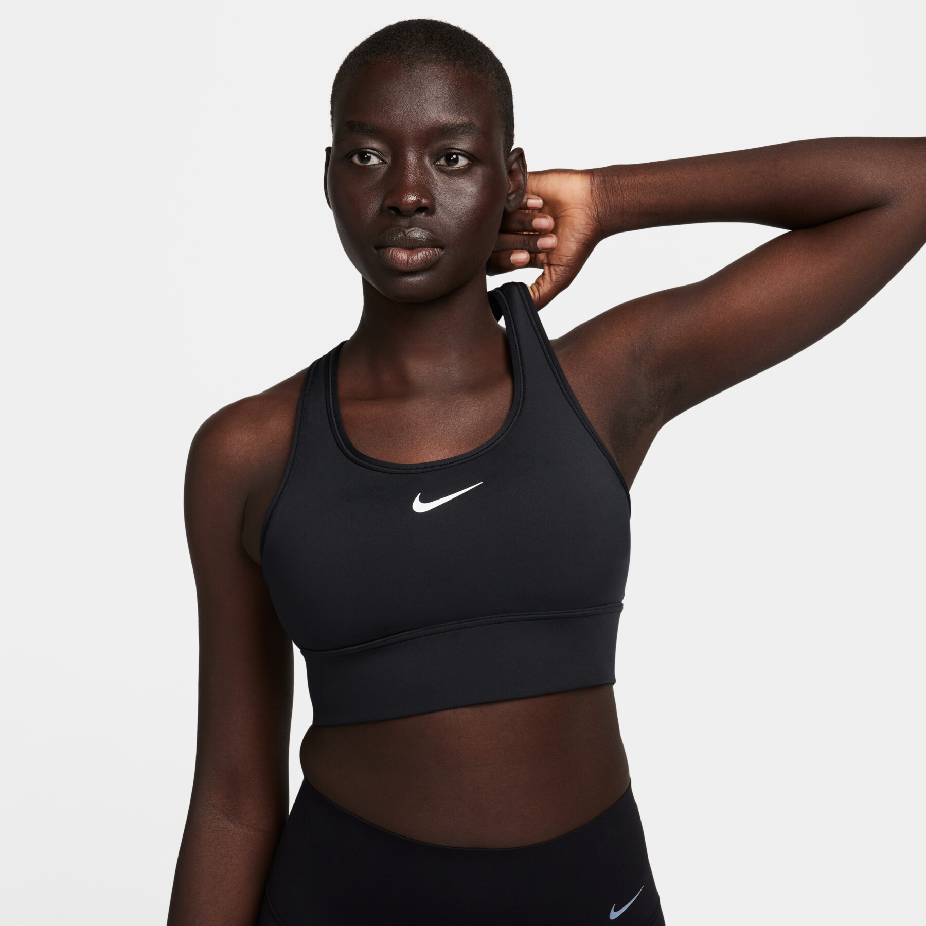 Damesbeha met lange gewatteerde normale ondersteuning Nike Swoosh
