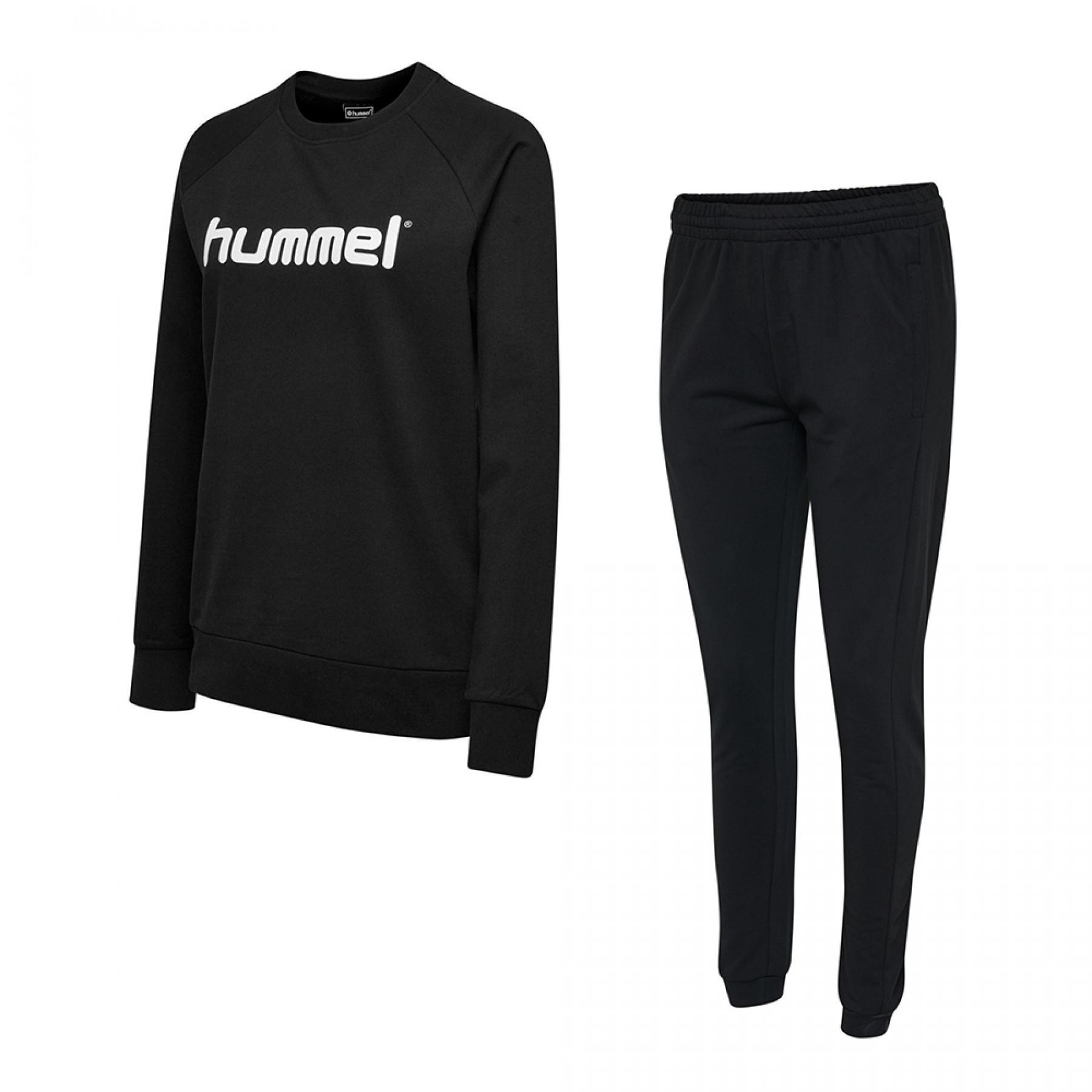 Damespak Hummel Hmlgo Cotton Logo sweatshirt