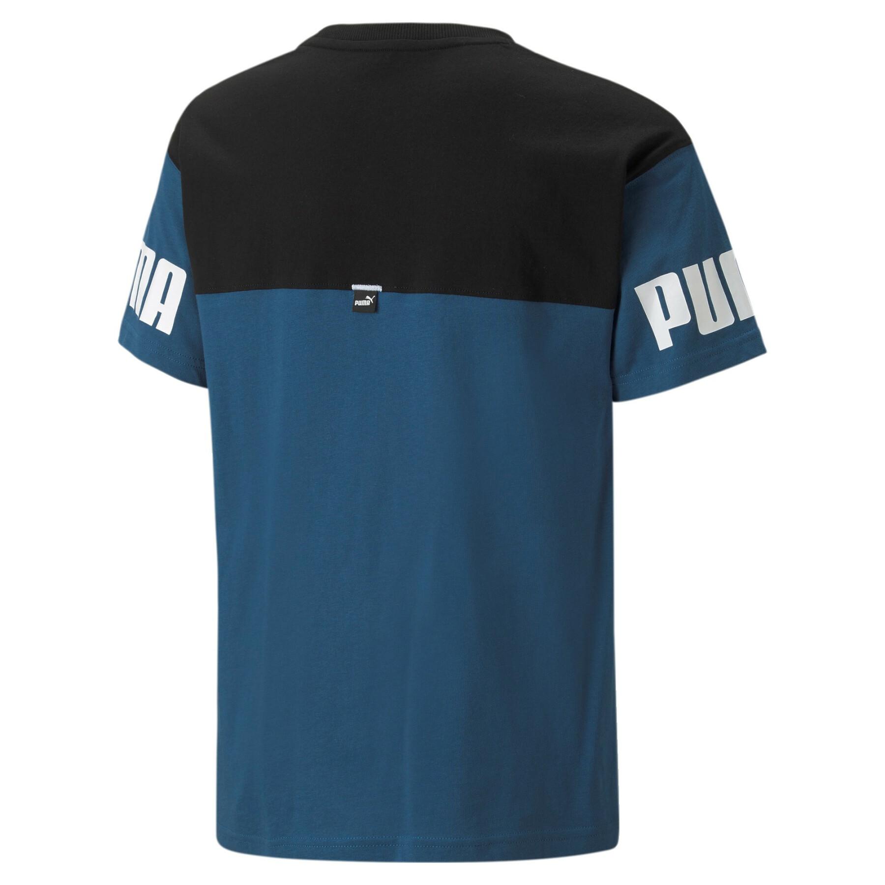 Kinder-T-shirt Puma Power Colorblock