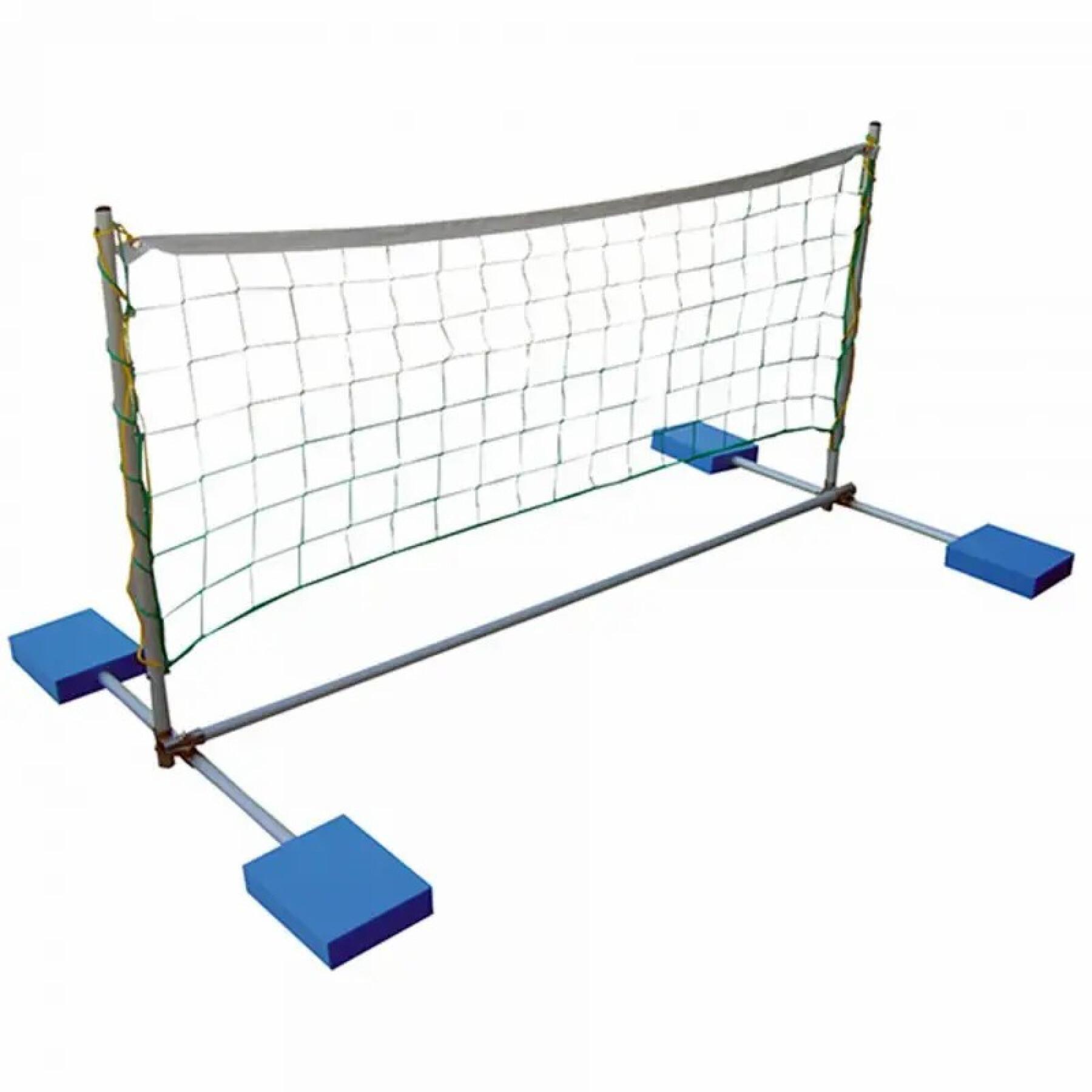 Drijvende aluminium volleybalnet premium lijn Softee