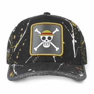Trucker tag cap met net Capslab One Piece Skull
