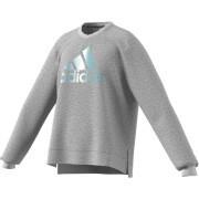 Sweatshirt ronde hals meisje adidas Future Icons Logo Crew