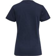 Dames-T-shirt van katoen Hummel Move Grid