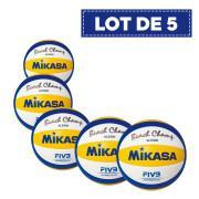Set van 5 beachvolleyballen Mikasa VLS300 [Taille 5]