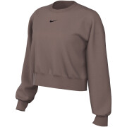 Dames sweatshirt met ultra-oversized ronde hals Nike Phoenix Fleece